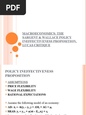real business cycle theory rational expectations